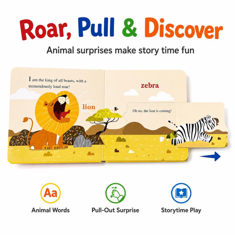Lift & Talk First Words Set (10 Interactive Flap Books)