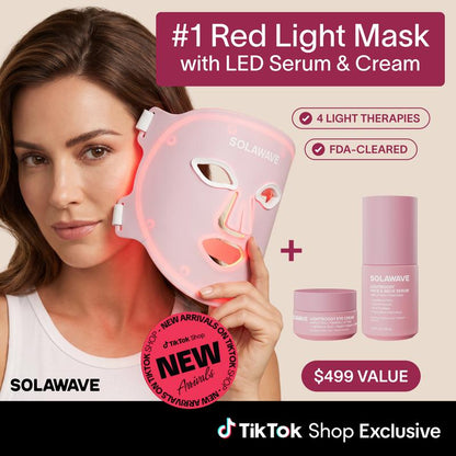 LumiReset Pro 4-in-1 Red Light Therapy Mask