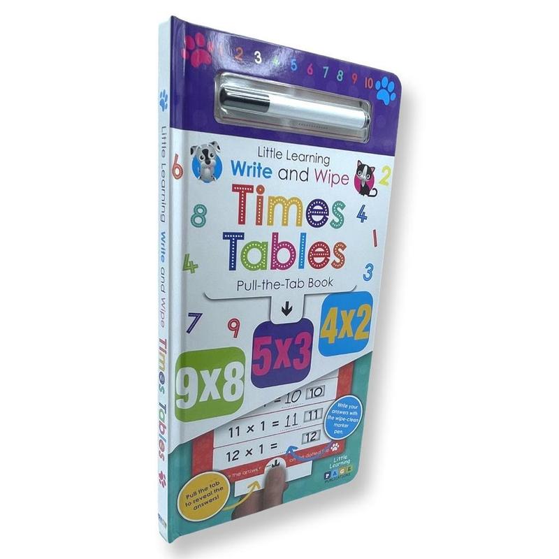 Pull & Check Times Tables Book