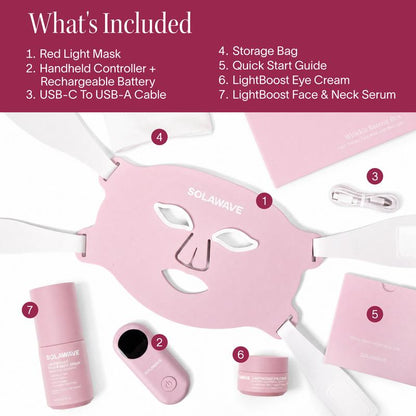 LumiReset Pro 4-in-1 Red Light Therapy Mask
