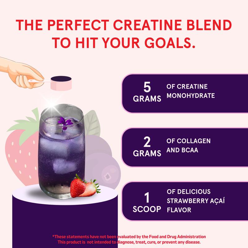 GlowGains Creatine for Women