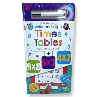 Pull & Check Times Tables Book