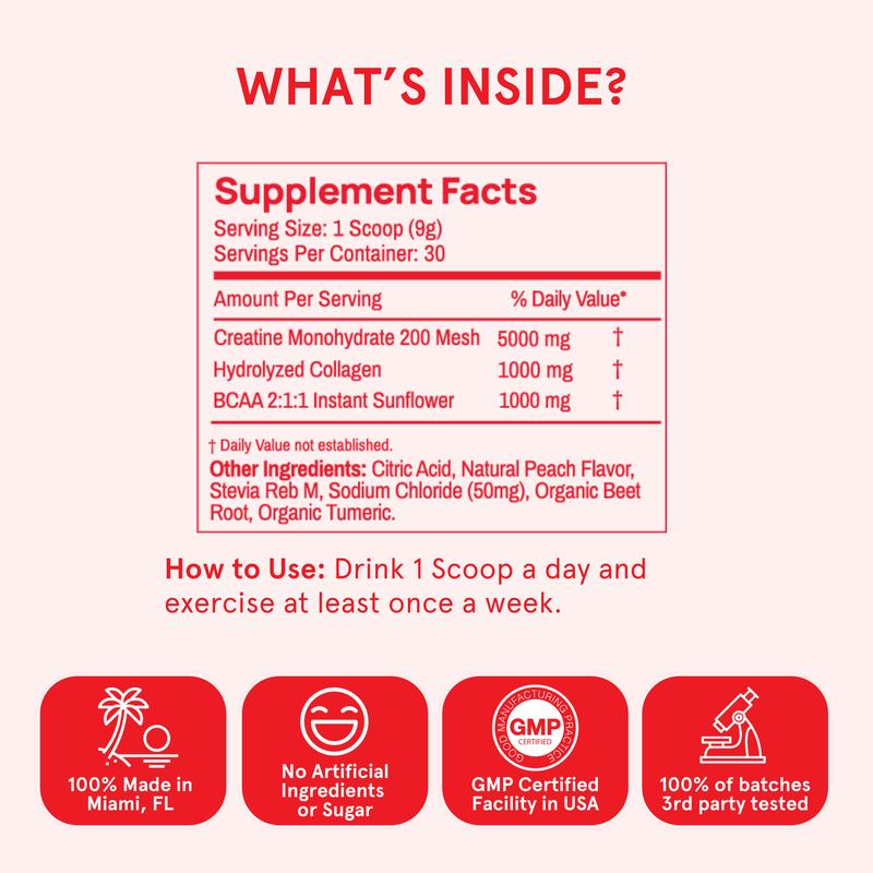 GlowGains Creatine for Women