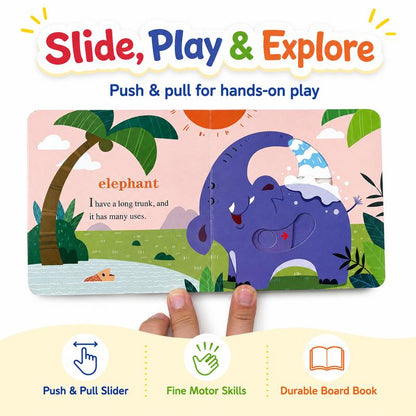 Lift & Talk First Words Set (10 Interactive Flap Books)