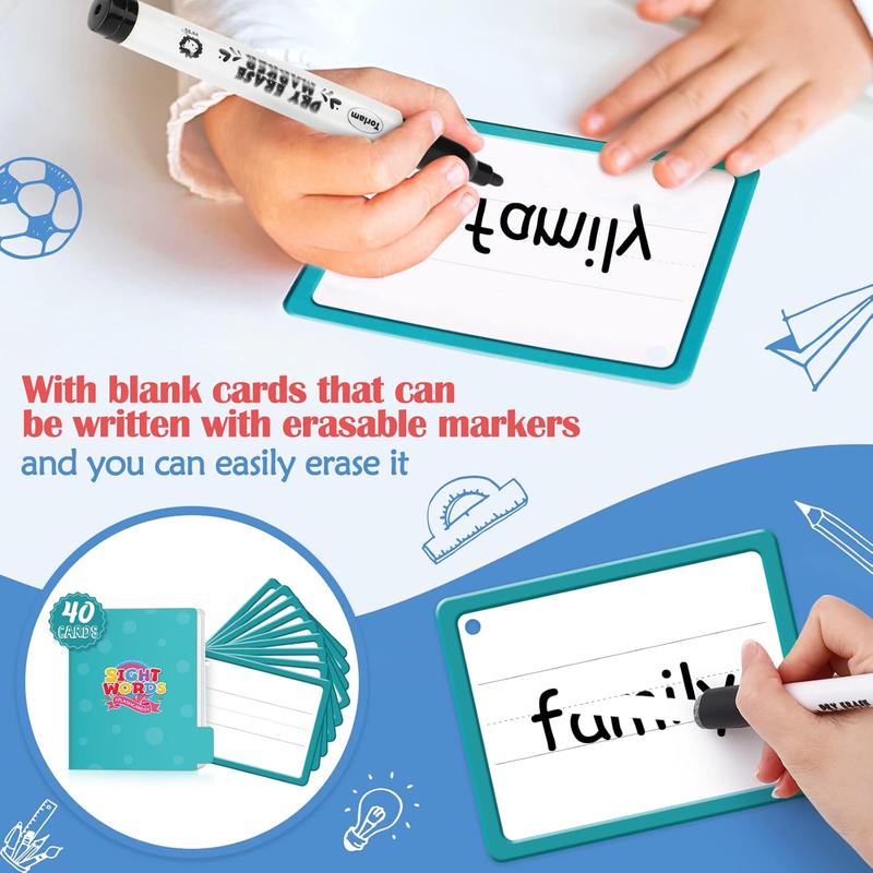 The Complete 520 Sight Words & Phonics Flash Cards