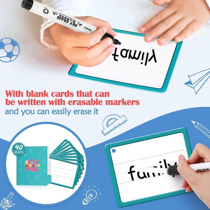 The Complete 520 Sight Words & Phonics Flash Cards